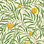 Belgravia Pomegranate Wallpaper Yellow