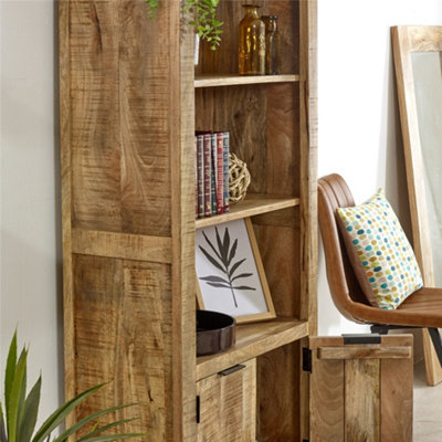 Belgravia Solid Wood Bookcase With Doors