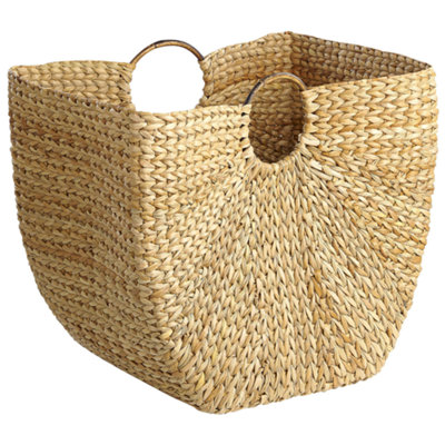 Beliani Boho Basket WASHUK Wicker Natural Price Comparisons | Compare The Build