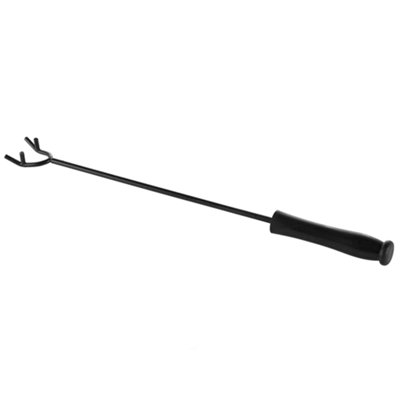 Beliani Charcoal Fire Pit Black SEMPU - 9