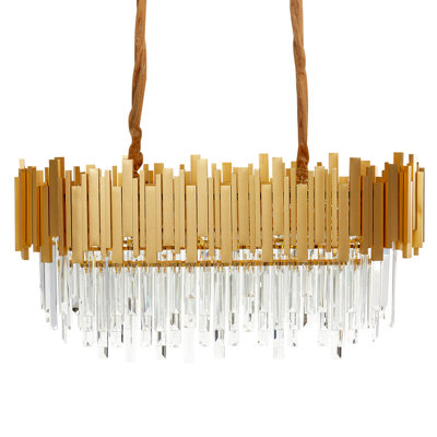 Beliani Glam Chandelier GARCIA Metal Gold