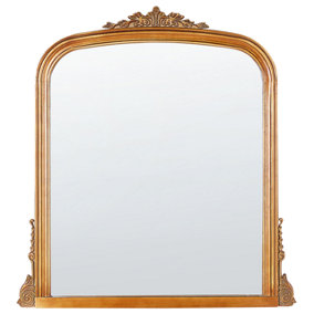 Beliani Glam Wall Mirror Gold SUSSEY