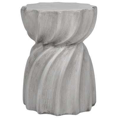 Beliani Modern Accent Side Table Grey ALGUA