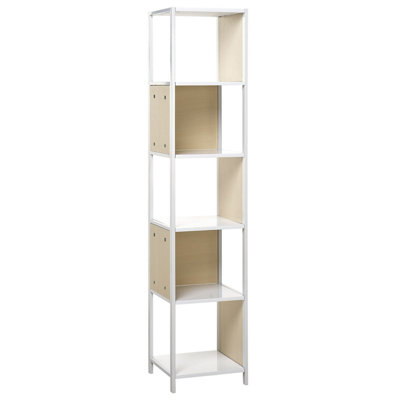 Beliani Modern Bookcase White BOGOTA