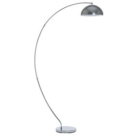 Beliani Modern Floor Lamp Silver KAMA