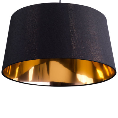 Beliani Modern Pendant Lamp KALLAR Black