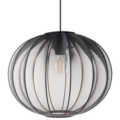 Beliani Modern Pendant Lamp MARIETA Black