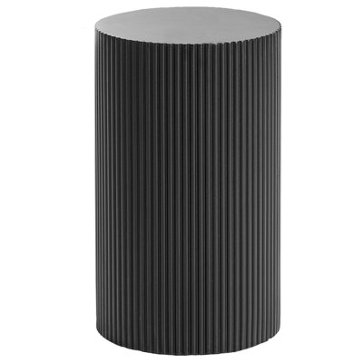 Beliani Modern Side Table Black CLAIRE