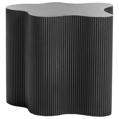 Beliani Modern Side Table Black PERRY