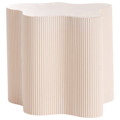 Beliani Modern Side Table Off-White PERRY