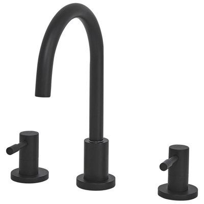 Beliani Modern Sink Faucet SIPI Black