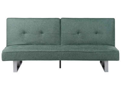 Beliani Modern Sofa Bed DUBLIN Green