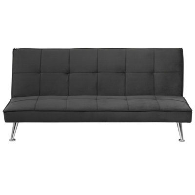 Beliani Modern Sofa Bed HASLE Grey