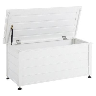 Beliani Modern Storage Box White CAMPALTO