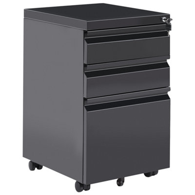 Beliani Modern Storage Unit RECAMI Black