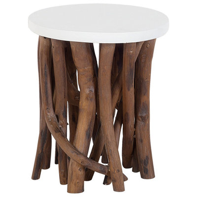 Beliani Retro Accent Side Table HOUMA