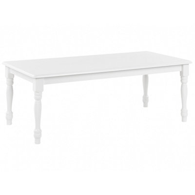 Beliani Retro Coffee Table White KOKOMO