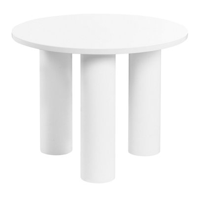 Beliani Retro Coffee Table White SENOIA