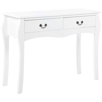 Beliani Retro Console Table KLAWOCK White
