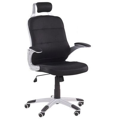 Beliani Retro Executive Chair Black PREMIER