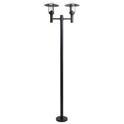 Beliani Retro Outdoor Lamp Post TIZU Black