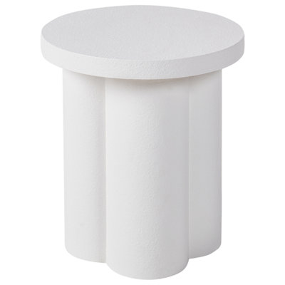 Beliani Scandinavian Side Table White ADEL