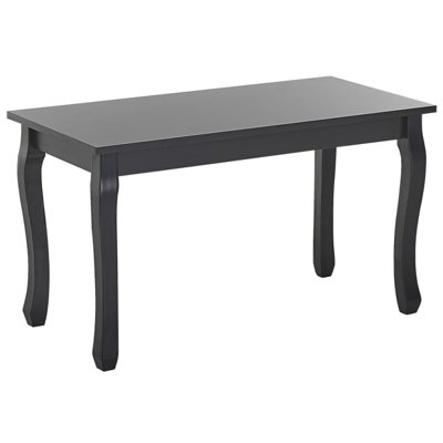 Beliani Traditional Coffee Table Black SNOOK