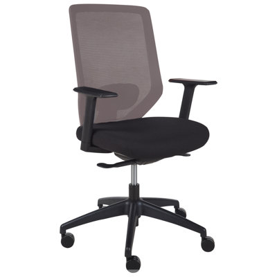 Beliani Traditional Office Chair Taupe VIRTUOSO