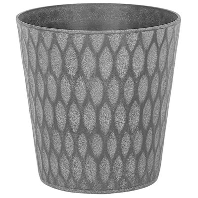 Beliani Traditional Plant Pot LAVRIO Stone 36 cm