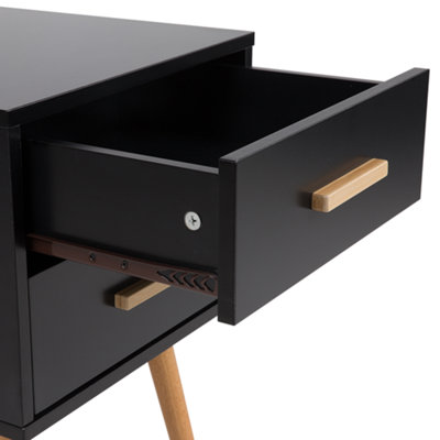 Beliani - Table de chevet grise 40 cm ALABAMA - Maison
