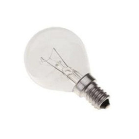 Bell 40w SES Round Oven Light Bulb (300 Degrees, E14, Screw Cap), 40 W