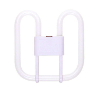 Bell British Electric Lamps Bell 16w 2D Square 2-Pin Cap Cool White (4000k) Compact Fluorescent Lamp, GR8, 16 W