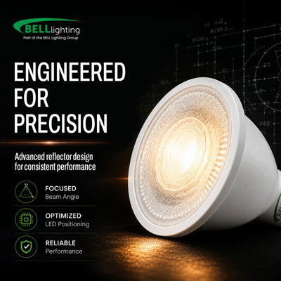 BELL Lighting 10 Pack GU10 LED Bulbs 4.4W 350lm , Warm White 3000K ...
