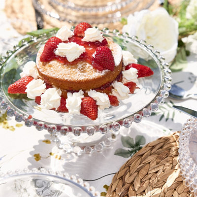Bella Perle Glass Beaded Kitchen Accessories Cake Stand Gift Idea - 4