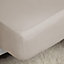 Belladorm Pima Cotton 450 Thread Count Extra Deep Fitted Sheet Oyster (Double)