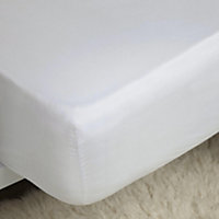 Belladorm Pima Cotton 450 Thread Count Extra Deep Fitted Sheet White (Kingsize)