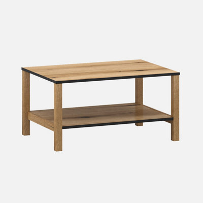 Bellano Coffee Table - Evok Oak / Black