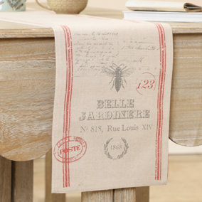 Belle Jardinere Striped Dining Table Decoration Table Runner Tablecloth