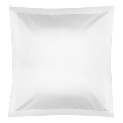 Belledorm 100% Cotton Sateen Continental Pillowcase White (One Size)