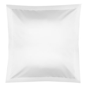 Belledorm 100% Cotton Sateen Continental Pillowcase White (One Size)