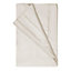 Belledorm 100% Cotton Sateen Flat Sheet Ivory (Single)