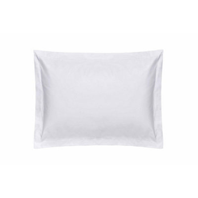Belledorm 100% Cotton Sateen Oxford Pillowcase White (One Size)