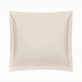 Belledorm 1000 Thread Count Cotton Sateen Continental Pillowcase Ivory (One Size)