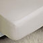 Belledorm 200 Thread Count Cotton Percale Ultra Deep Fitted Sheet Ivory (Kingsize)