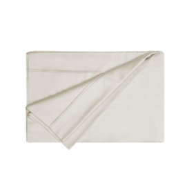 Belledorm 200 Thread Count Egyptian Cotton Flat Sheet Ivory (Double)