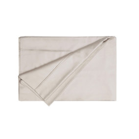 Belledorm 200 Thread Count Egyptian Cotton Flat Sheet Oyster (King/Superking)