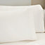 Belledorm 200 Thread Count Egyptian Cotton Housewife Pillowcases (Pair) Ivory (One Size)