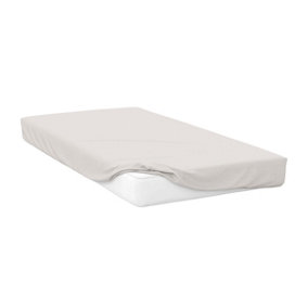 Belledorm 400 Thread Count Egyptian Cotton Extra Deep Fitted Sheet Ivory (Double)