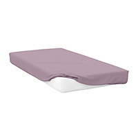 Belledorm 400 Thread Count Egyptian Cotton Extra Deep Fitted Sheet Mulberry (Kingsize)