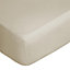 Belledorm 400 Thread Count Egyptian Cotton Fitted Sheet Cream (Double)